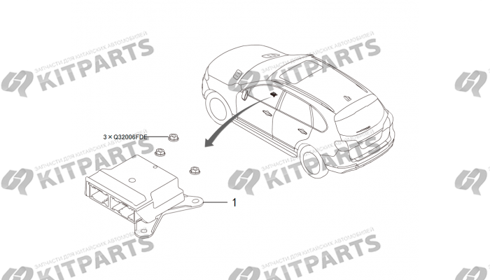 AIR BAG ECU Haval H8